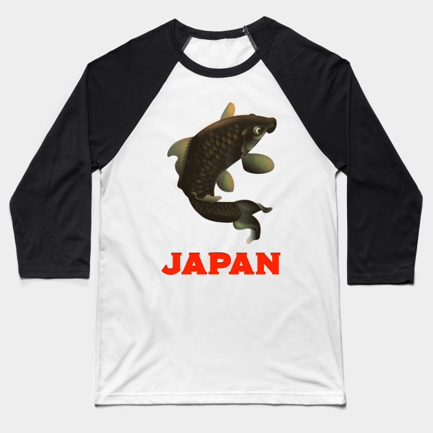 Japan Baseball T-Shirt by nickemporium1